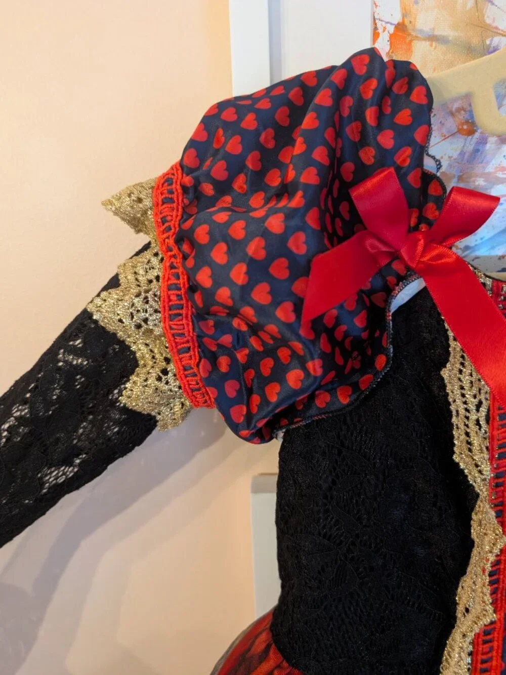 Trish Scully Queen of Hearts Costume Size 12